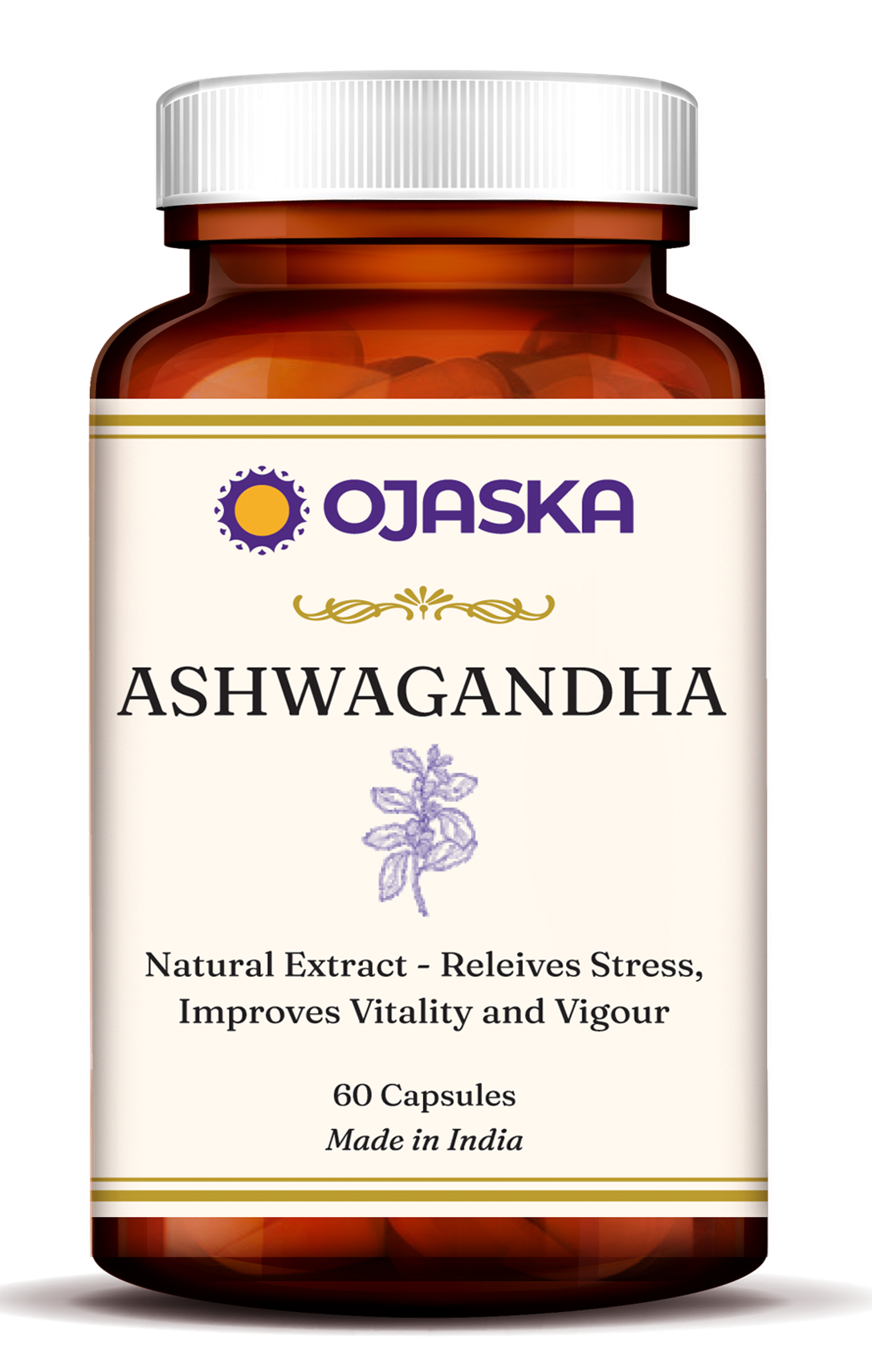 Ashwagandha - Courage in a Root. Clarity in a Capsule